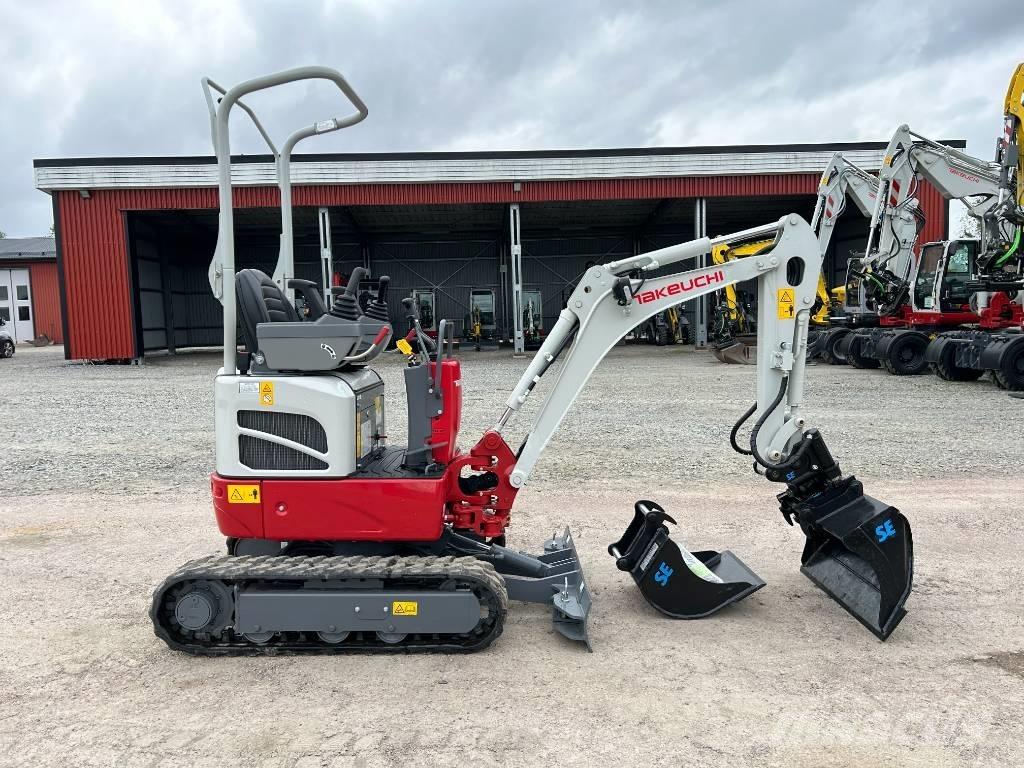 Takeuchi TB210R Mini ekskavatörler, 7 tona dek