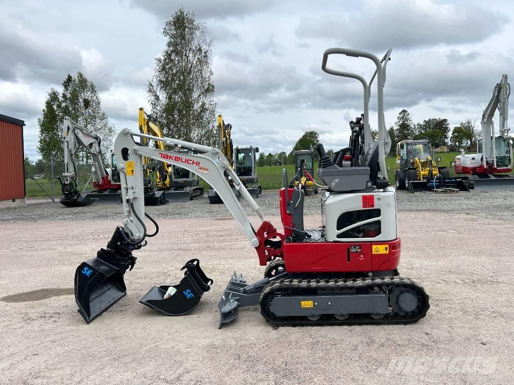Takeuchi TB210R Mini ekskavatörler, 7 tona dek