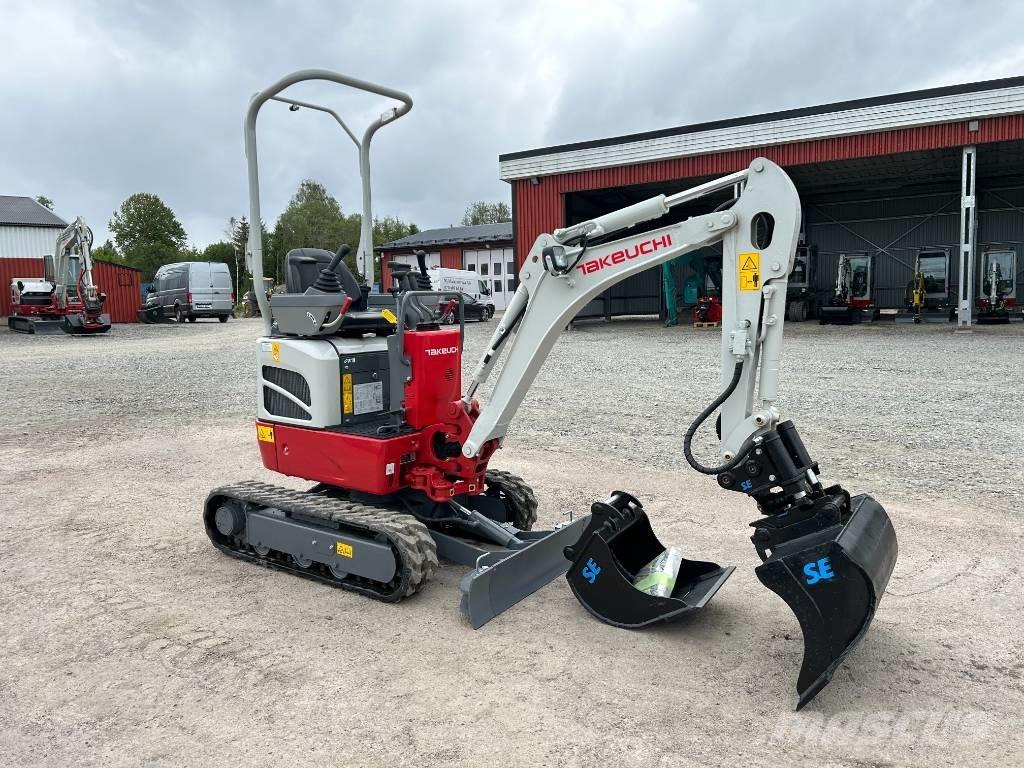 Takeuchi TB210R Mini ekskavatörler, 7 tona dek