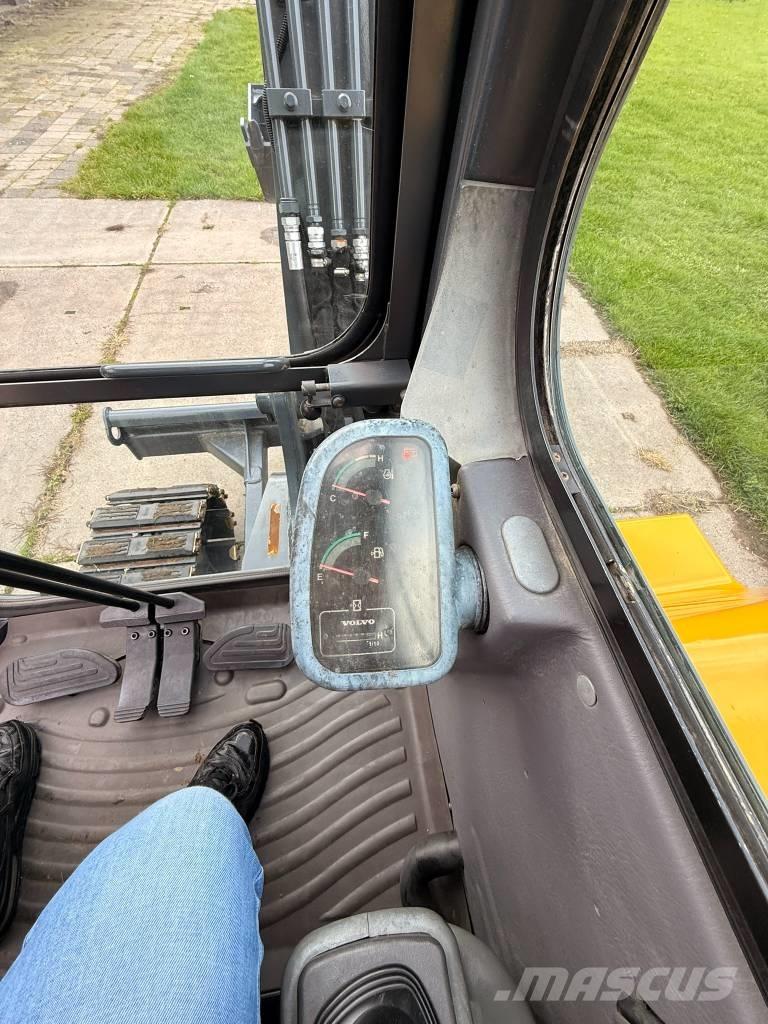 Volvo ec 55 d Mini ekskavatörler, 7 tona dek