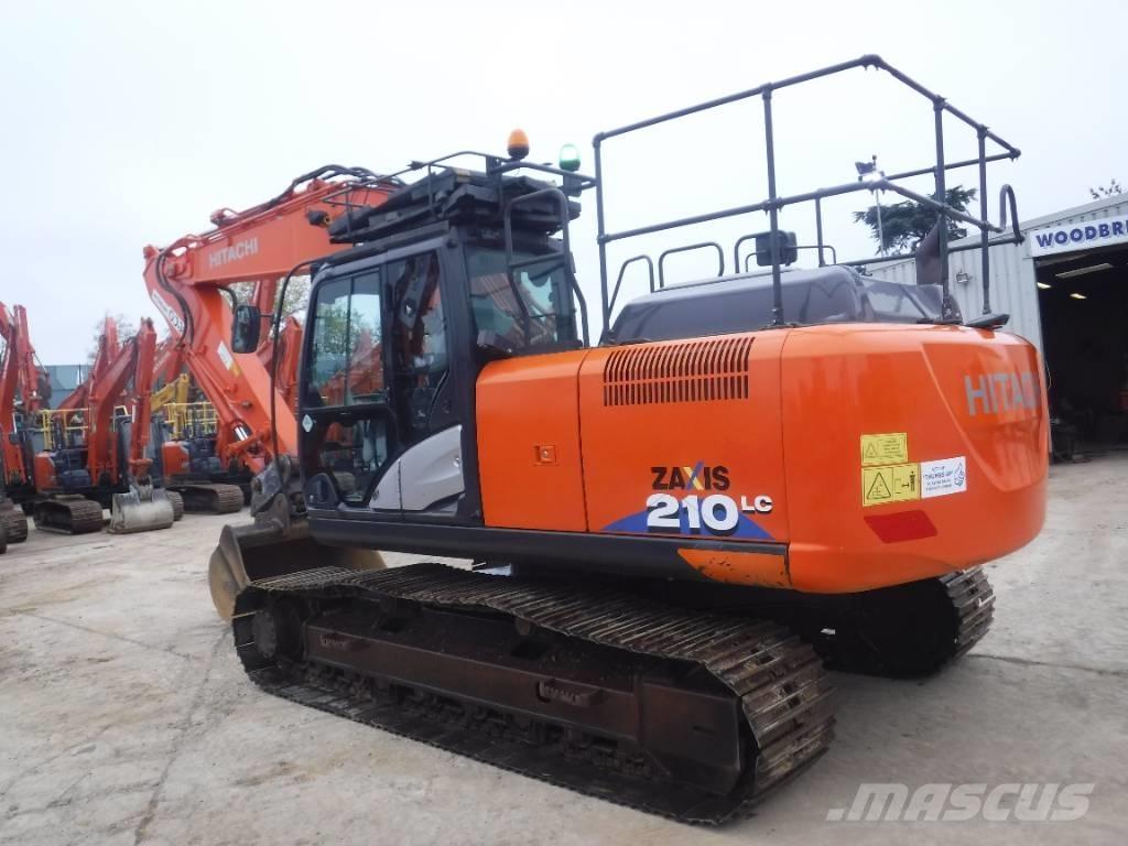 Hitachi ZX 210 LC-6 Paletli ekskavatörler