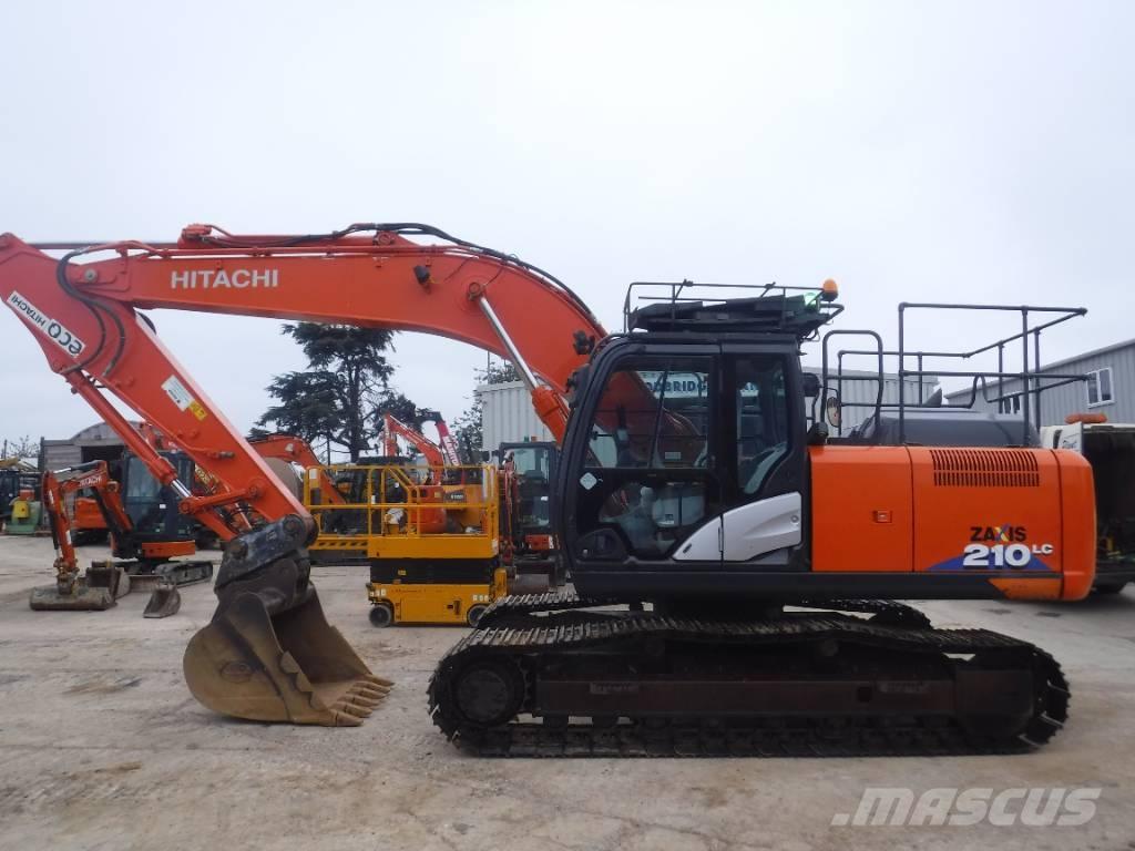 Hitachi ZX 210 LC-6 Paletli ekskavatörler