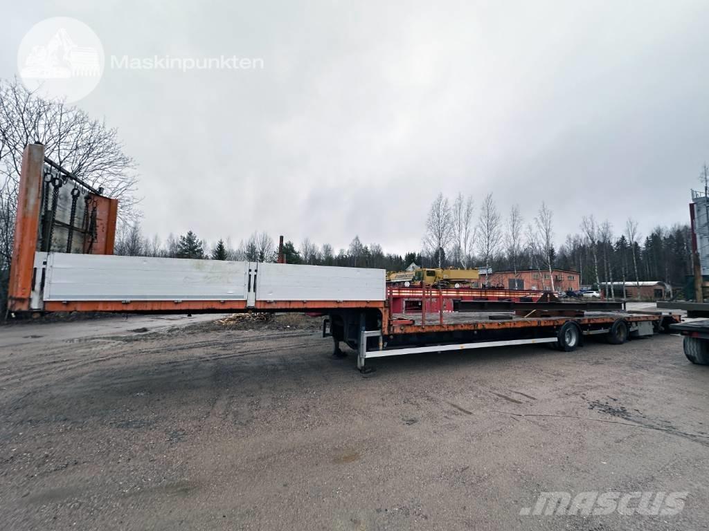 Briab Jumbotrailer Low loader yari çekiciler