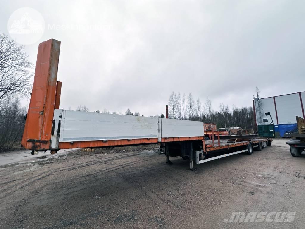 Briab Jumbotrailer Low loader yari çekiciler