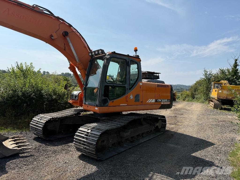 Doosan DX 225 LC Paletli ekskavatörler