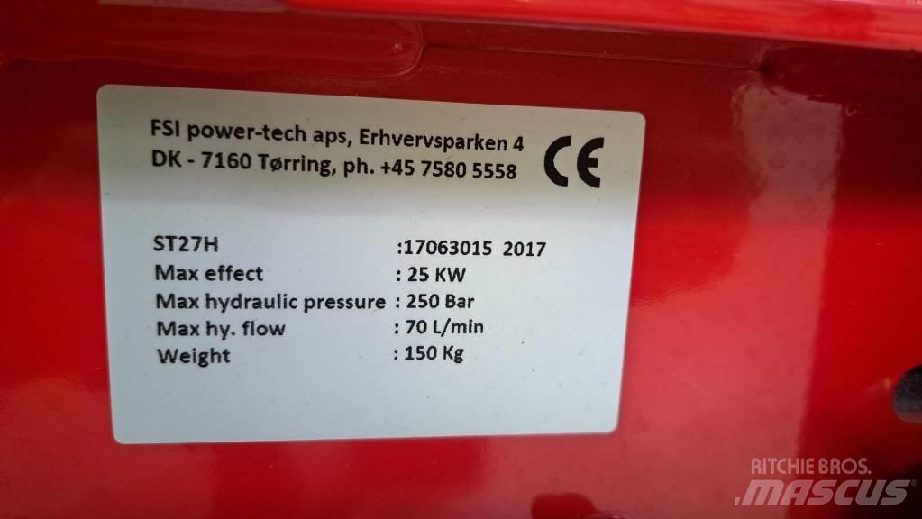 FSI ST27H Kütük öğütücüler