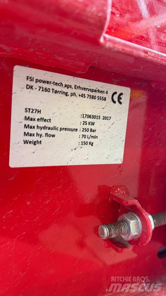 FSI ST27H Kütük öğütücüler