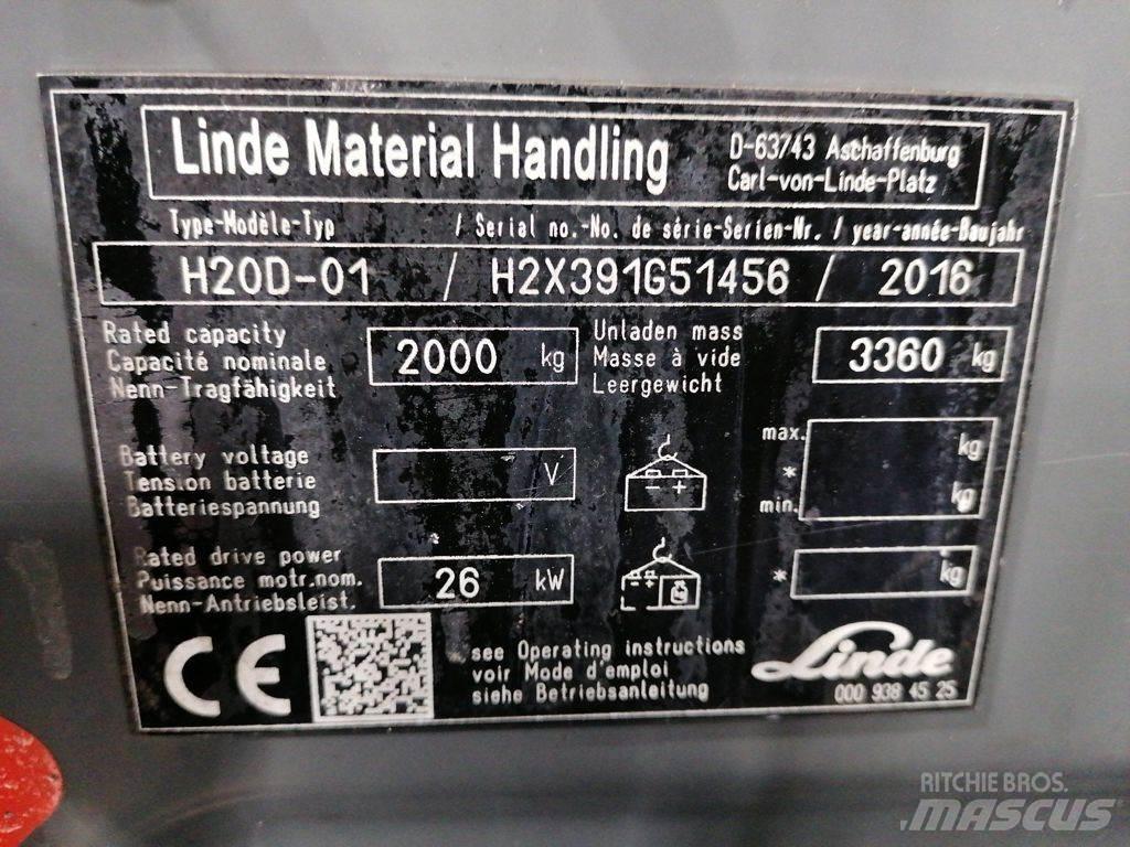 Linde H20D-01 Dizel forkliftler