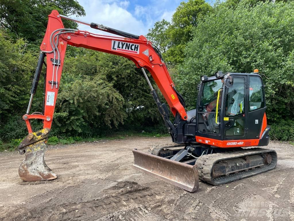 Kubota KX 080-4 Midi ekskavatörler 7 - 12 t