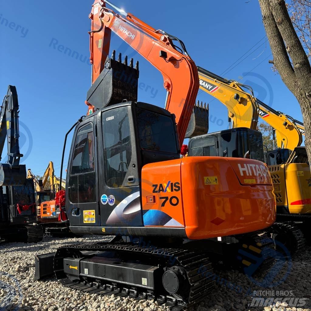 Hitachi ZX70 Mini ekskavatörler, 7 tona dek