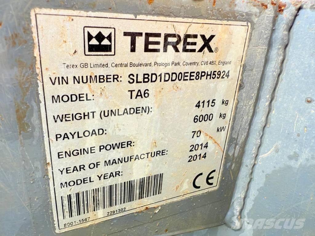 Terex TA 6 Belden kirma kamyonlar