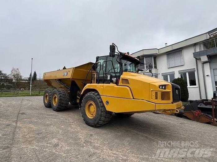 CAT 730 Belden kirma kaya kamyonu
