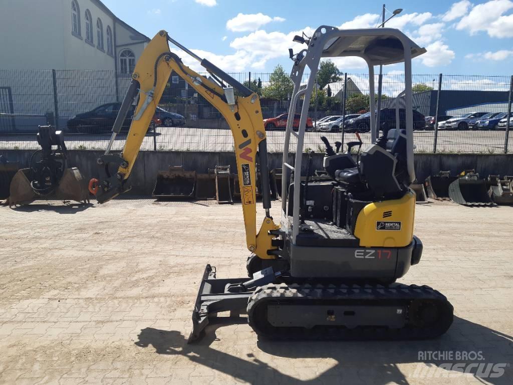 Wacker Neuson EZ17 Paletli ekskavatörler