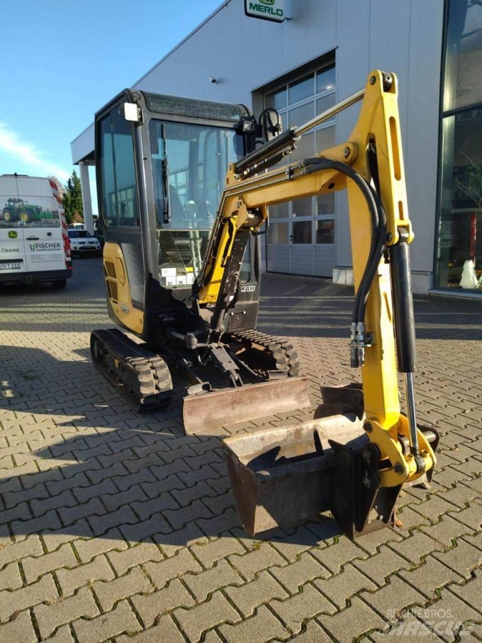 Yanmar SV18 Mini ekskavatörler, 7 tona dek