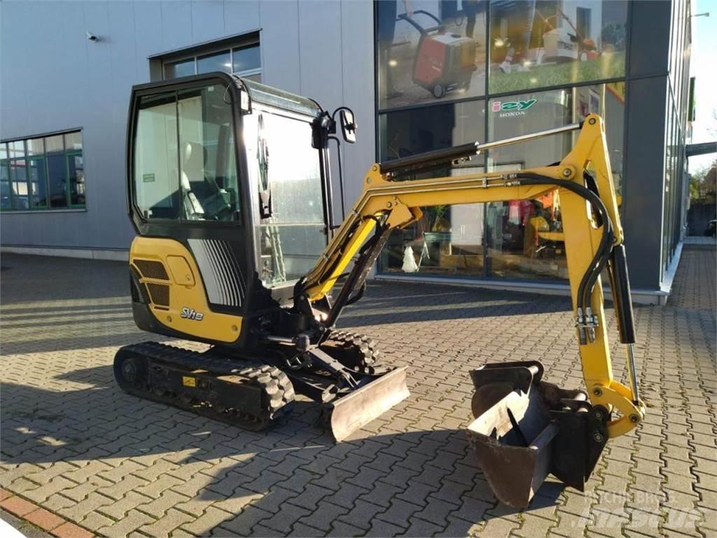 Yanmar SV18 Mini ekskavatörler, 7 tona dek