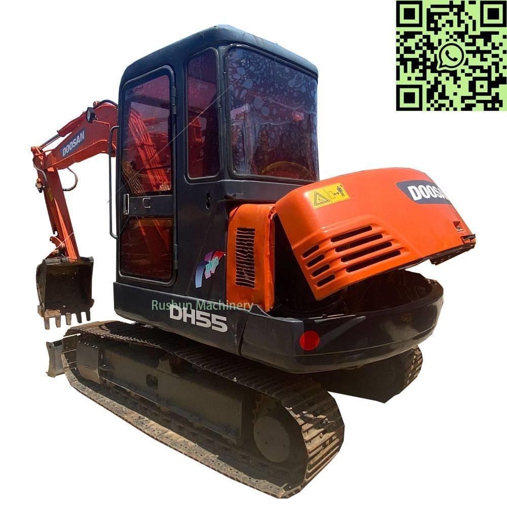 Doosan DH 55 Mini ekskavatörler, 7 tona dek