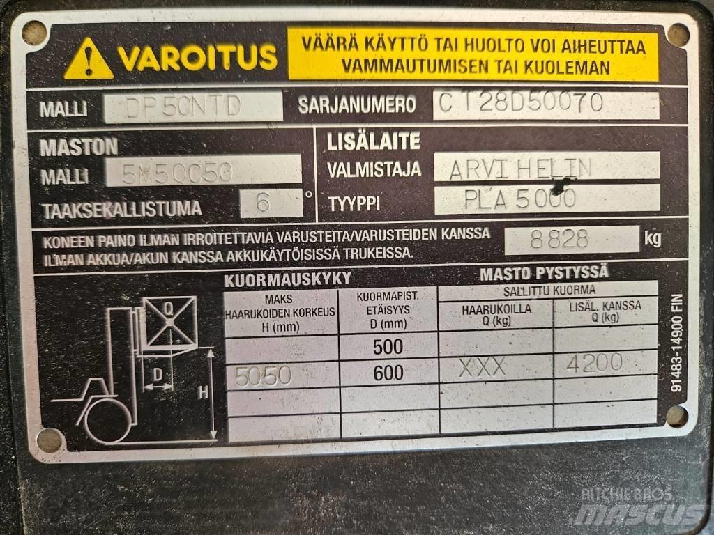 CAT DP 50 N Dizel forkliftler