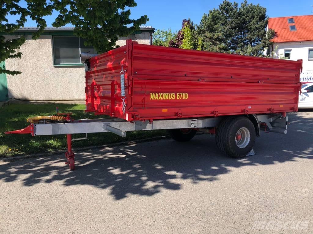 Maximus 6700 Kapali kasa yari römorklar