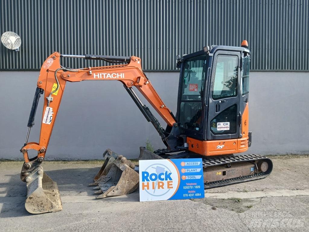 Hitachi Zaxis 26 U Mini ekskavatörler, 7 tona dek
