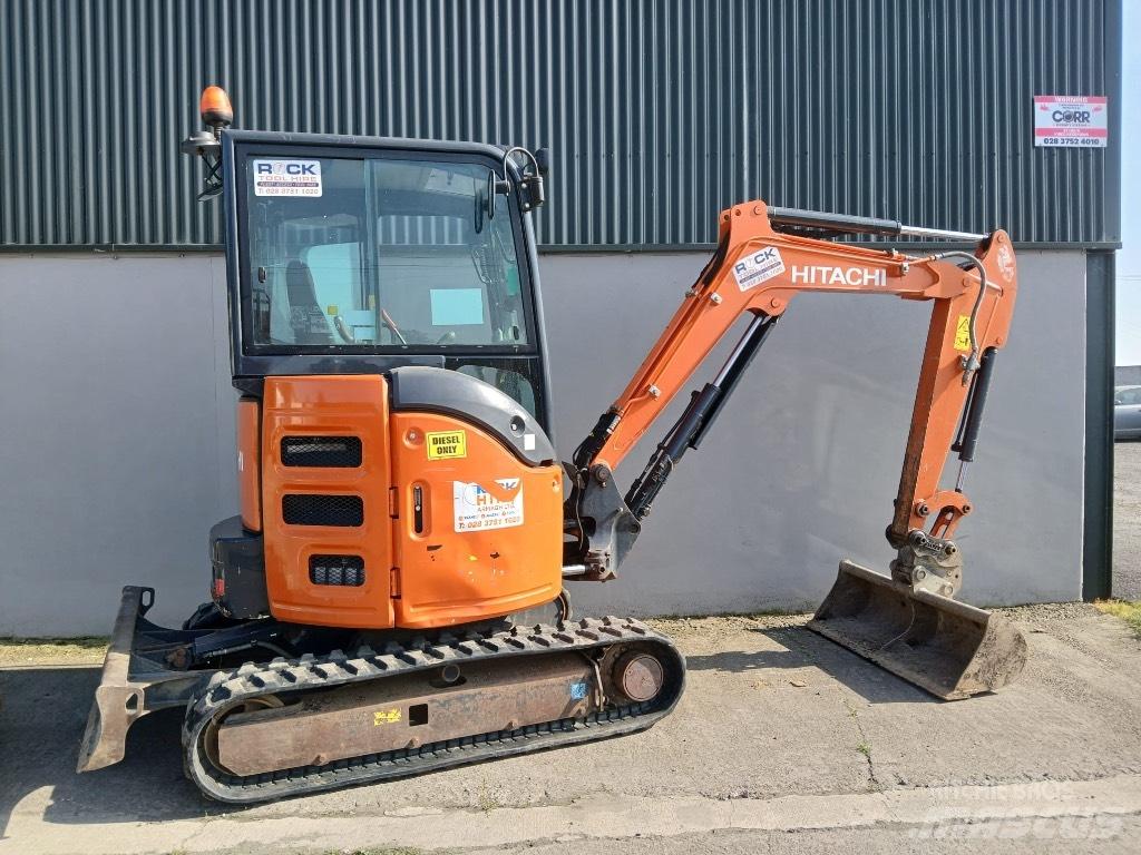 Hitachi Zaxis 26 U Mini ekskavatörler, 7 tona dek