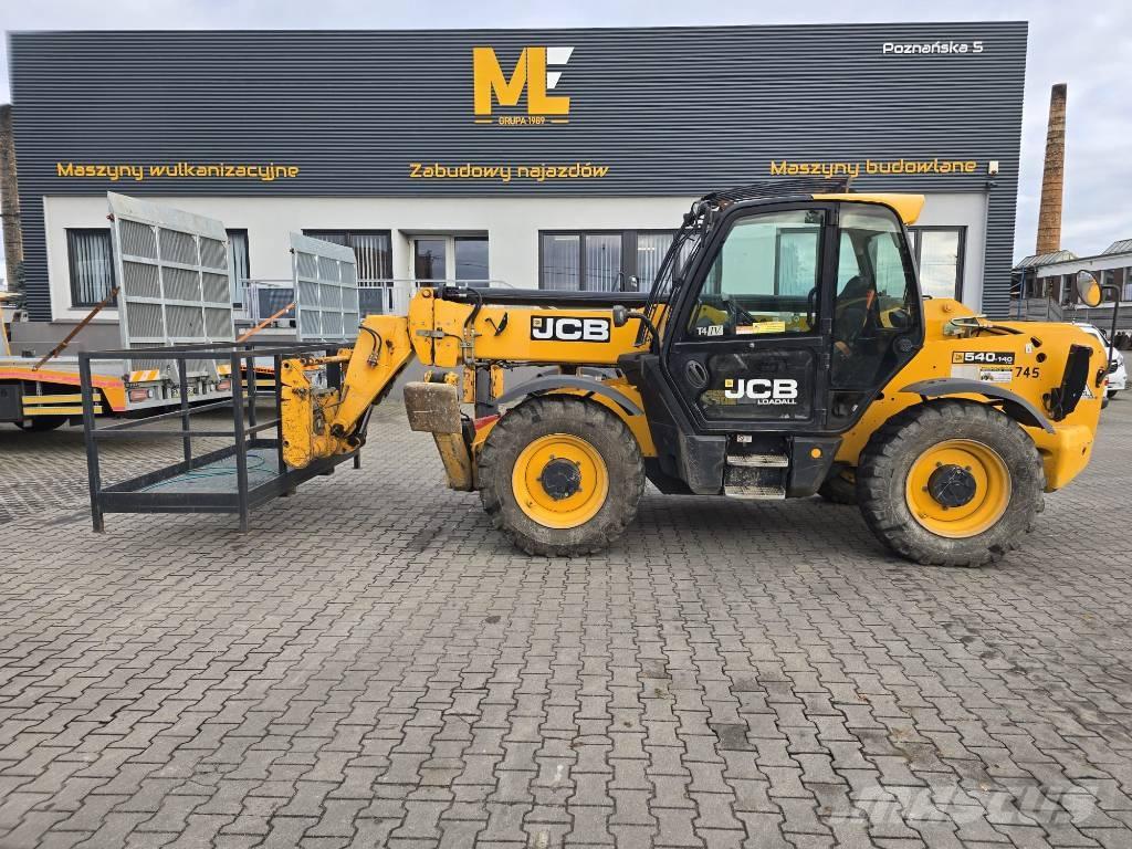 JCB 540-140 Teleskopik yükleyiciler