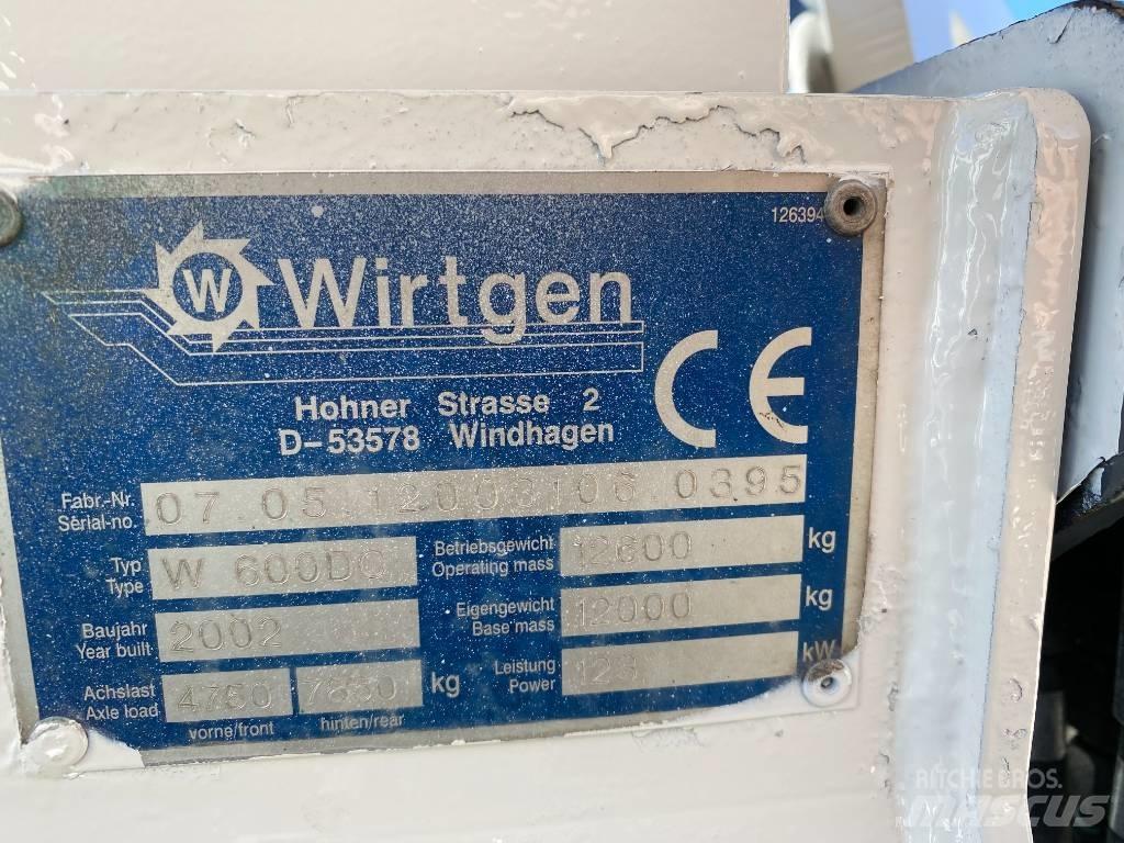Wirtgen W600DC Asfalt kaziyicilar