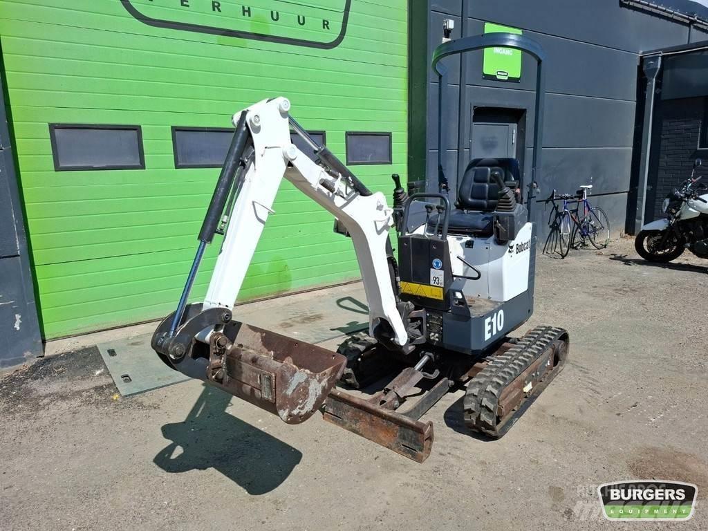 Bobcat E10 Mini ekskavatörler, 7 tona dek