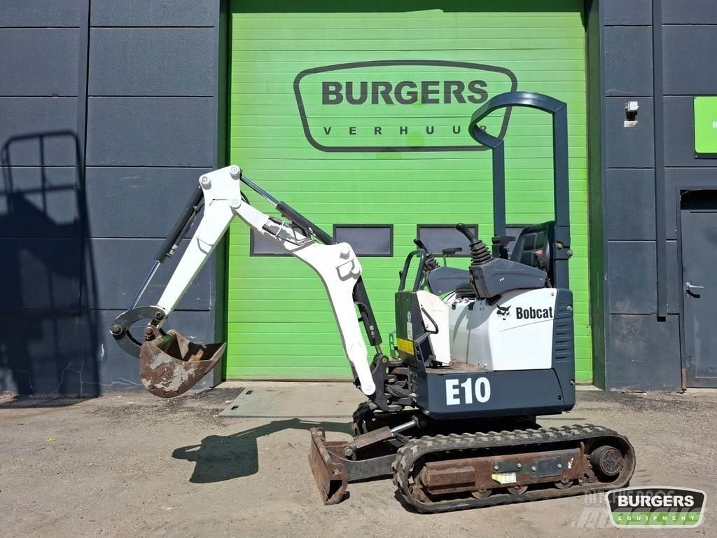 Bobcat E10 Mini ekskavatörler, 7 tona dek