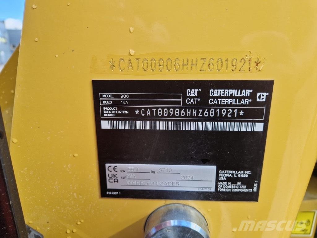 CAT 906 Tekerlekli yükleyiciler