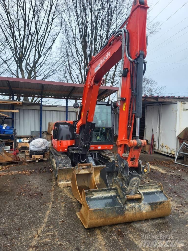 Kubota KX 080-4 Mini ekskavatörler, 7 tona dek