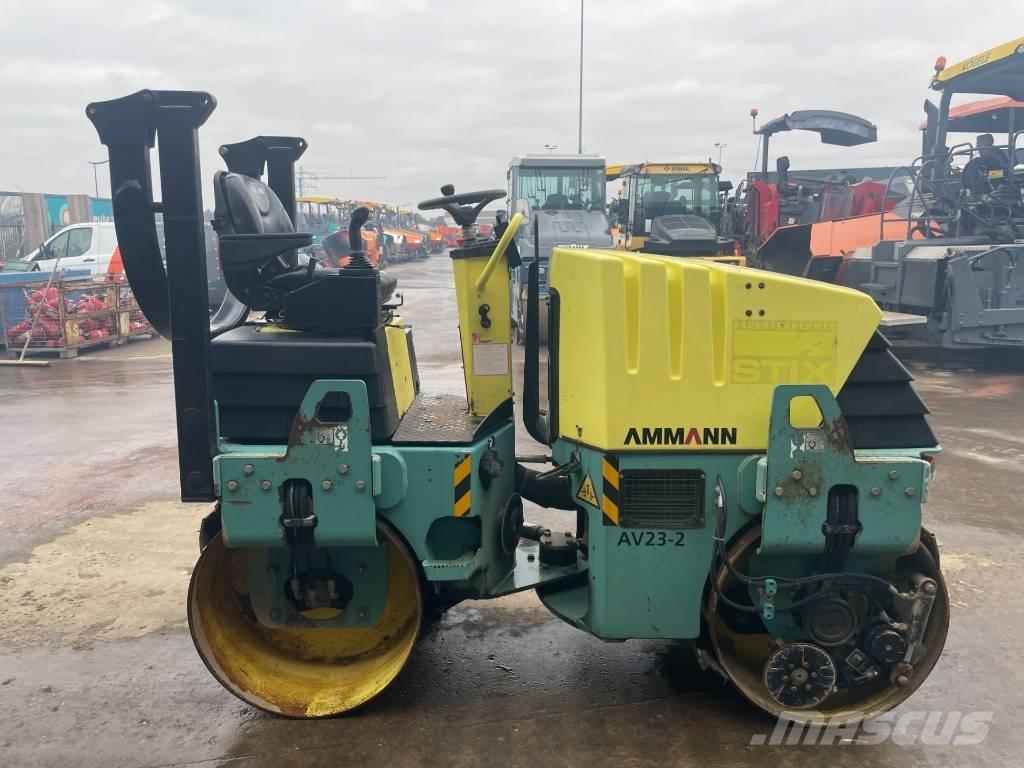Ammann AV 23-2S Çift tamburlu silindirler