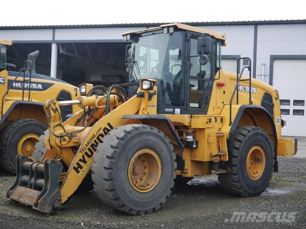 Hyundai HL955 Tekerlekli yükleyiciler