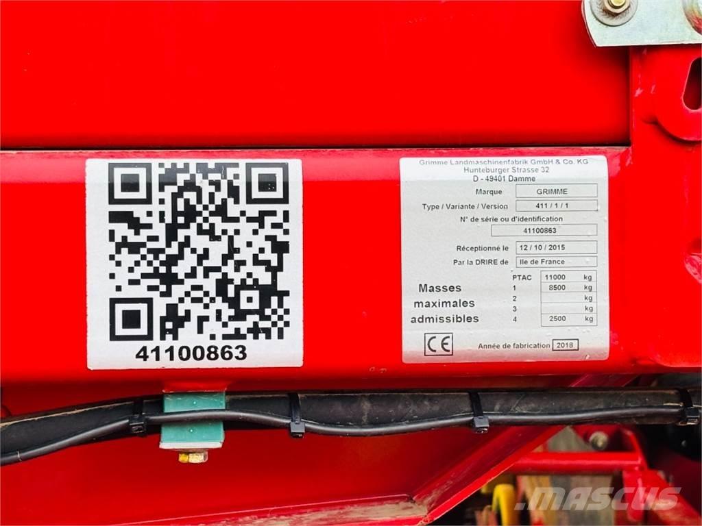 Grimme SE 260 UB Patates hasat makinalari