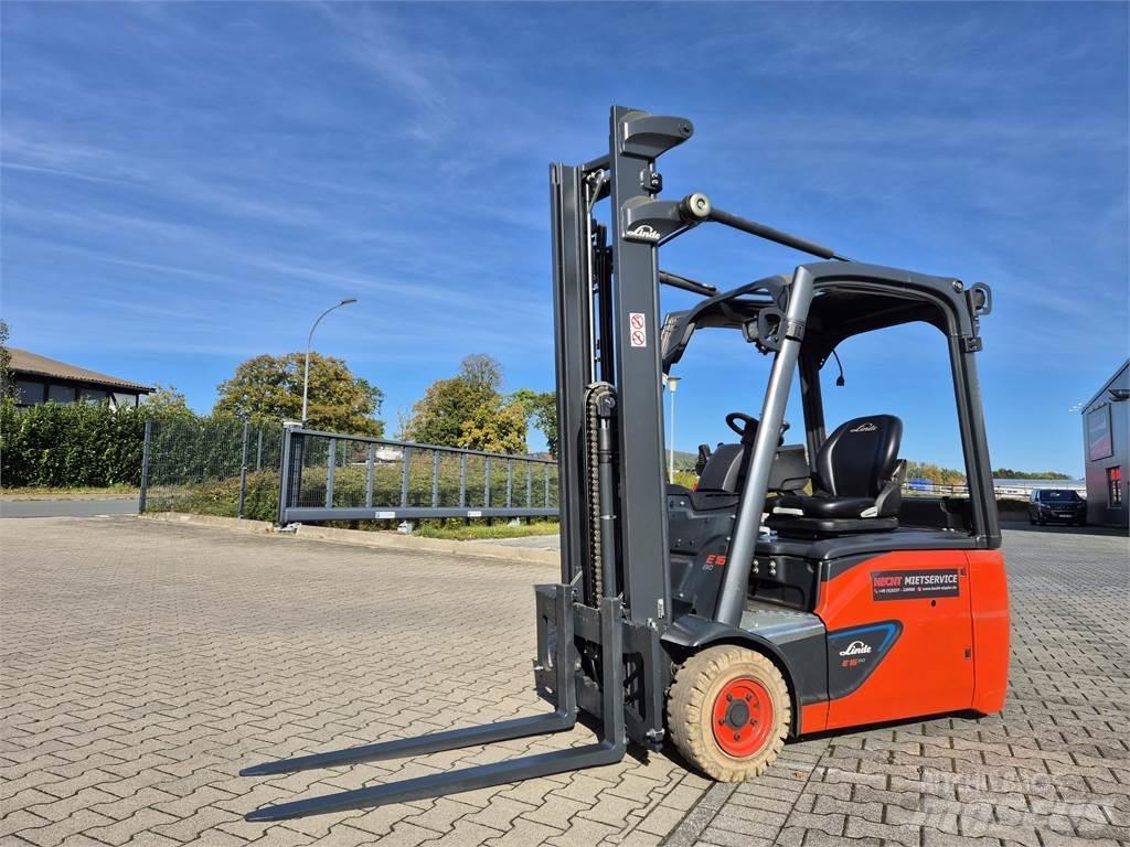 Linde E16-02 Elektrikli forkliftler