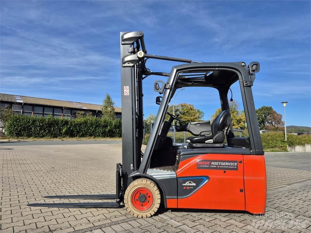 Linde E16-02 Elektrikli forkliftler