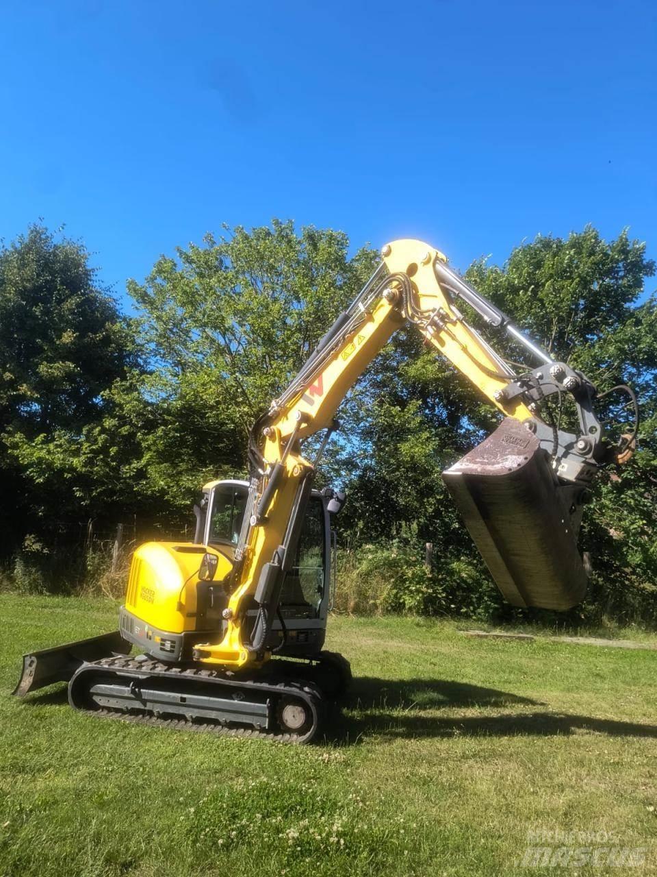 Wacker Neuson ET65 Paletli ekskavatörler