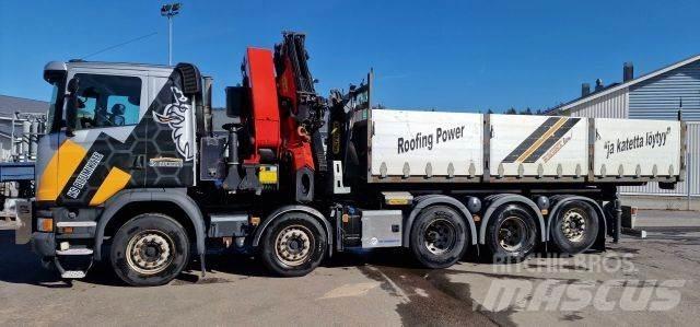 Scania G410 Araç üzeri vinçler