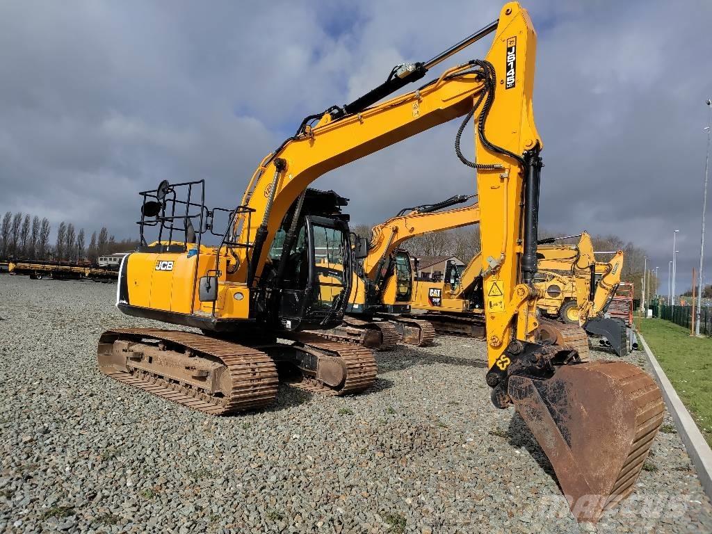 JCB JS 145 LC Paletli ekskavatörler