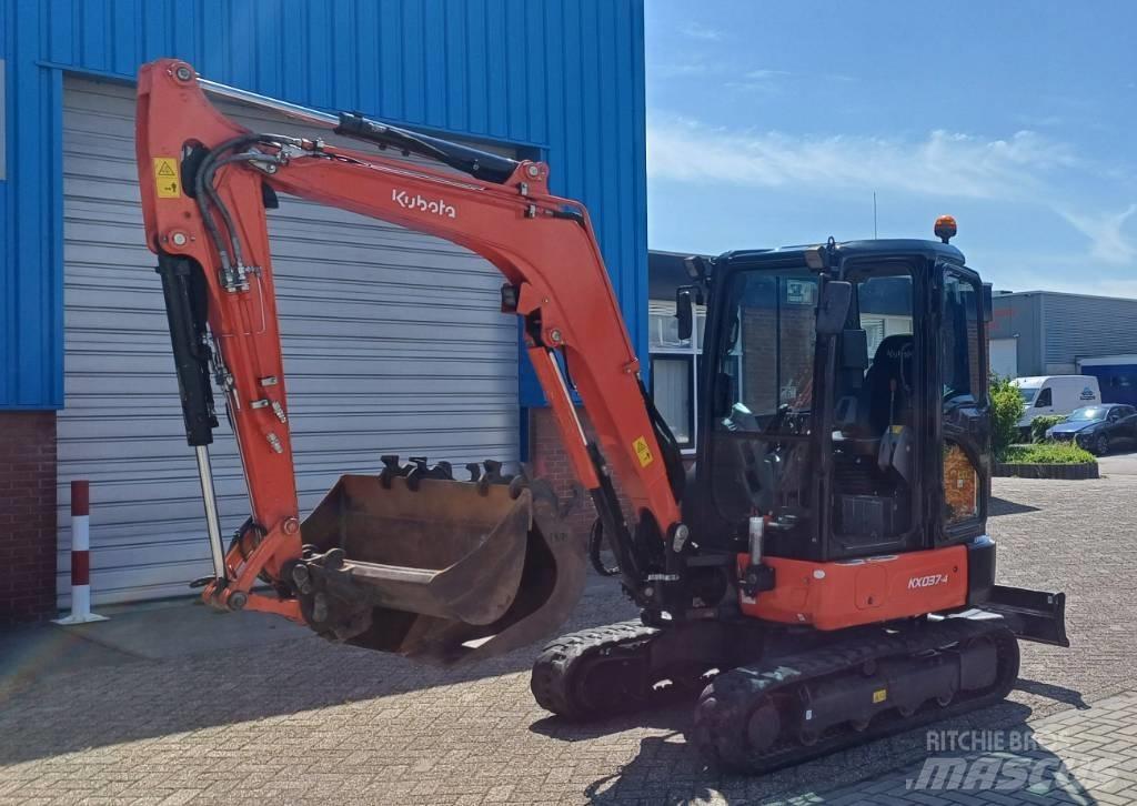 Kubota KX 037-4 Mini ekskavatörler, 7 tona dek