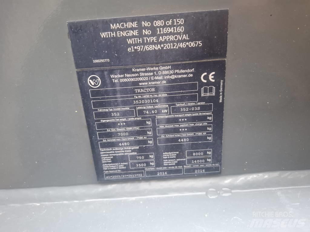 Kramer 8105 Tekerlekli yükleyiciler