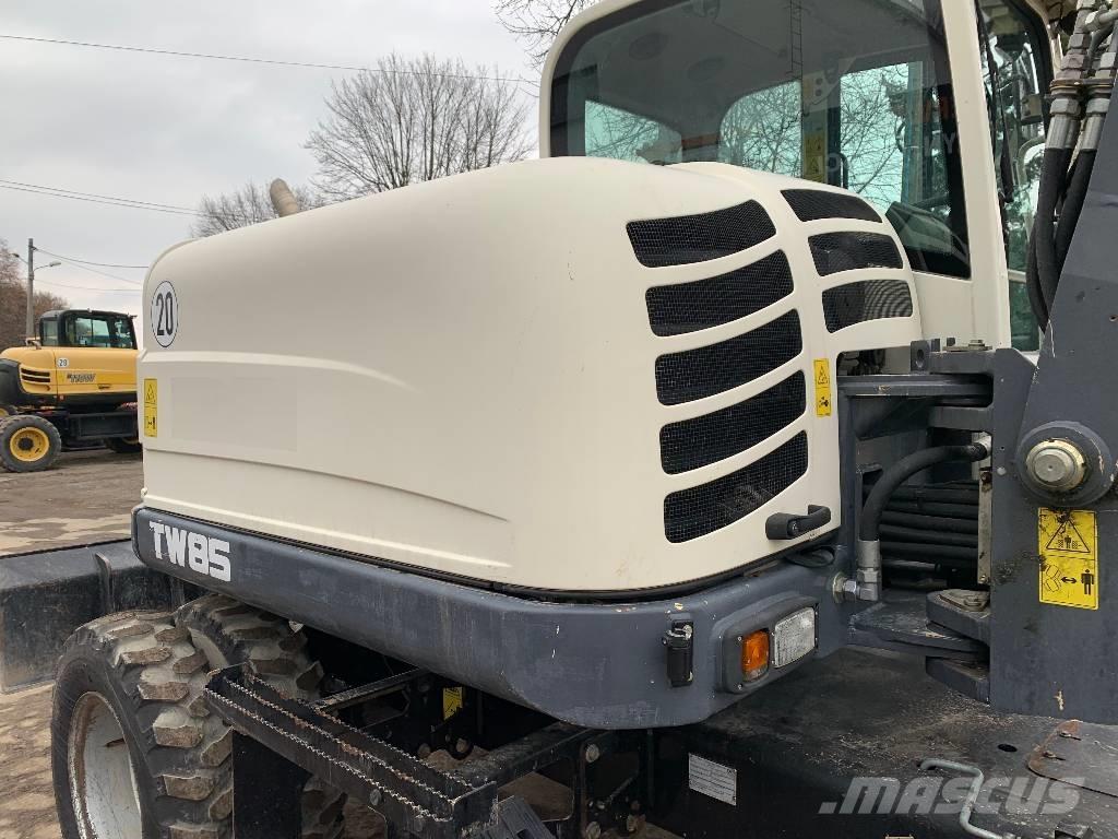 Terex TW 85 Lastik tekerli ekskavatörler