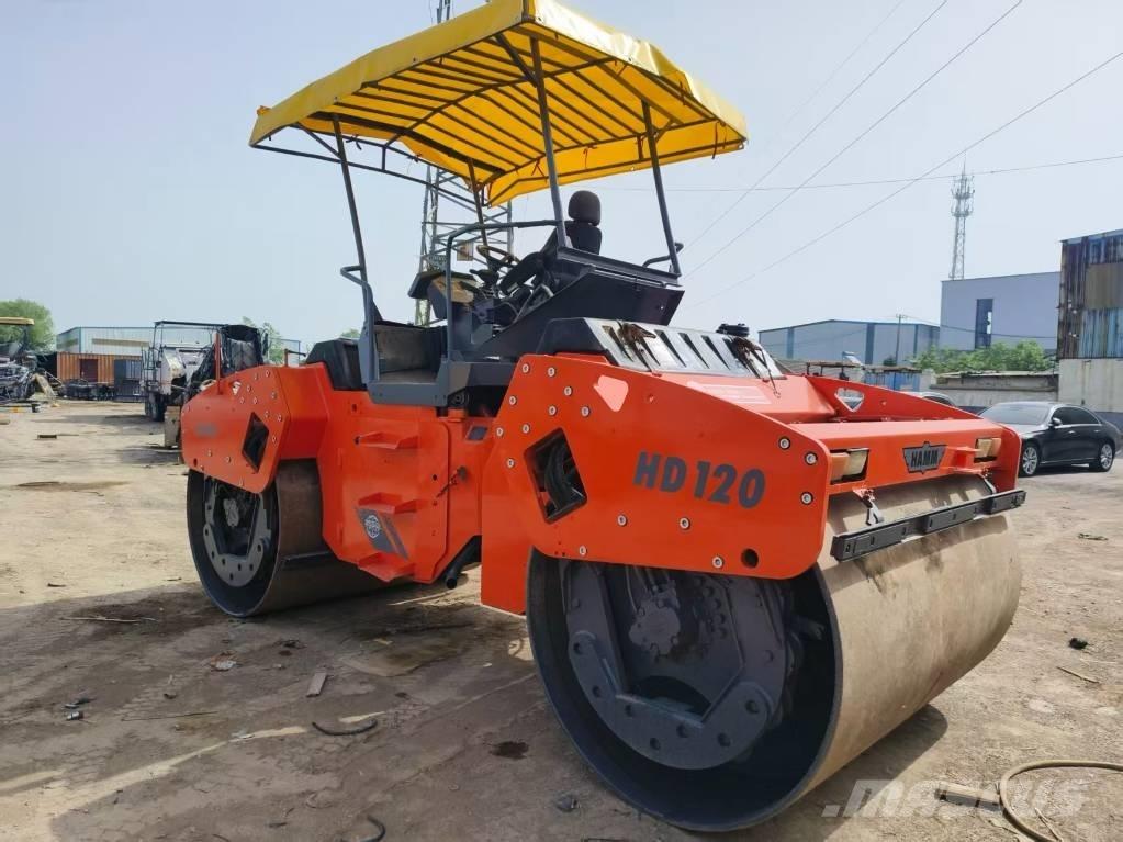Hamm HD 120 Çift tamburlu silindirler