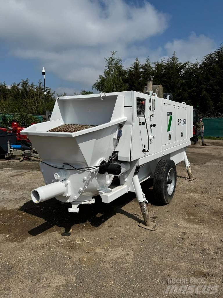 Schwing SP1250 Beton pompaları