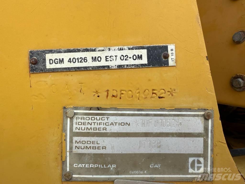 CAT IT 18 B Tekerlekli yükleyiciler