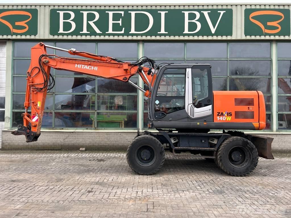 Hitachi ZX 140 W Lastik tekerli ekskavatörler