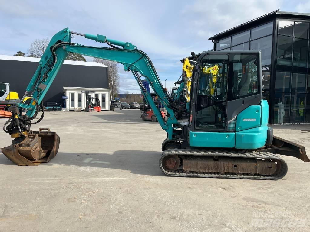 Kobelco SK 55 SRX-6 Mini ekskavatörler, 7 tona dek