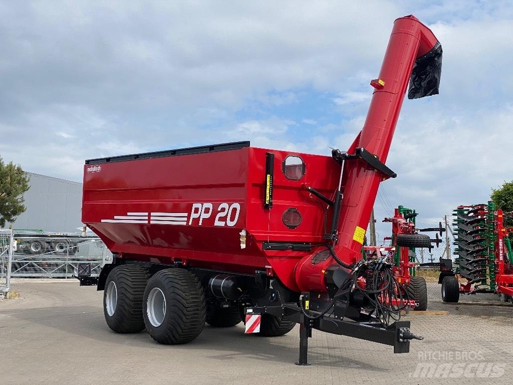 Metaltech PP20 Hububat/Silaj Römorkları