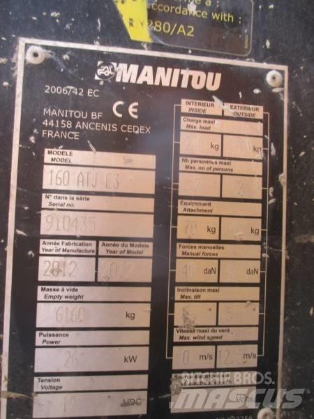 Manitou 160 ATJ Körüklü personel platformları