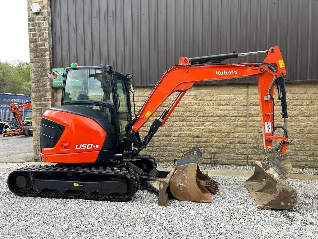 Kubota U50-5 Mini ekskavatörler, 7 tona dek
