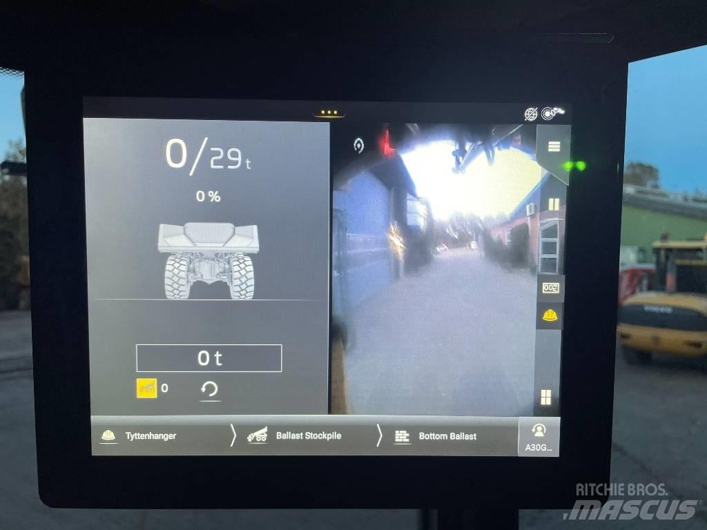 Volvo A30G Belden kirma kaya kamyonu